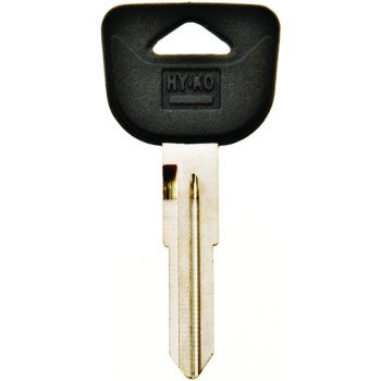 Hy-Ko 12005HD91 Automotive Key Blank, Brass/Plastic, Nickel, For: Honda Vehicle Locks