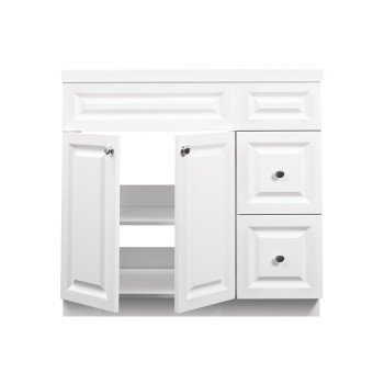 WEST V3722 MAG VANITY WH 37X22