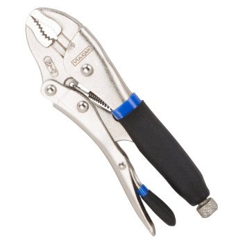 Vulcan JL-NP020 Locking Plier, 7 in OAL, Cushion-Grip Handle