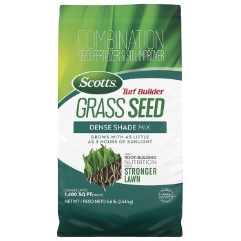 Scotts Turf Builder 18061 4-0-0 Grass Seed, Dense Shade, 5.6 lb Bag