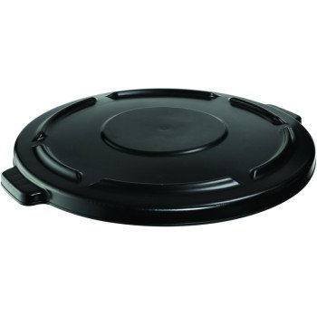 Rubbermaid FG264560BLA Trash Can Lid, Plastic, Black, For: Brute 44 gal Container