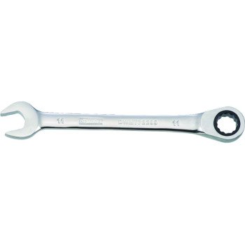 DeWALT DWMT72299OSP Combination Wrench, Metric, 11 mm Head, 5-25/32 in L, 12-Point, Chrome, Comfort-Grip Handle