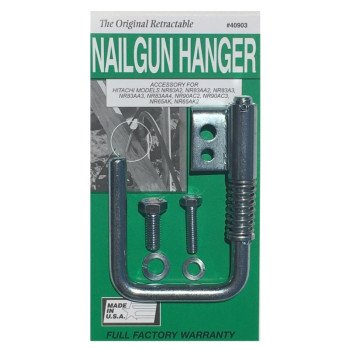 Muti 40903 Nailgun Hanger, Steel, Zinc