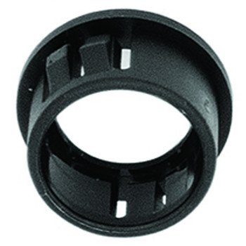 Jandorf 61435 Conduit Bushing, Nylon, Black, 1/2 in Dia Panel Hole, 0.406 in Thick Panel