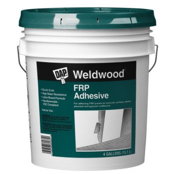 DAP 60481 FRP Adhesive, White, 4 gal