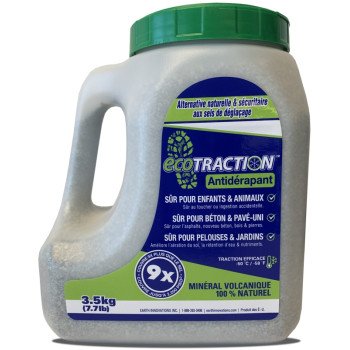 ecoTRACTION ET3RJ Ice Melter, Granule Crystal, Solid, 3.5 kg Jug