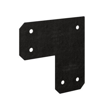 Simpson Strong-Tie APVL APVL6 Flat L-Strap Tie, 10-1/2 in L, 5 in W, Steel, Powder-Coated/ZMAX