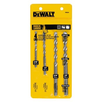 DW5207 DRILL BIT SET PERC 7PC 