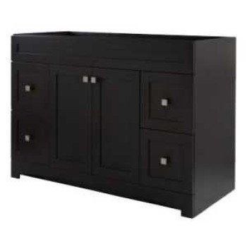 Foremost Monterrey Series MXBV4821 Vanity, Black Coffee, 4-Drawer