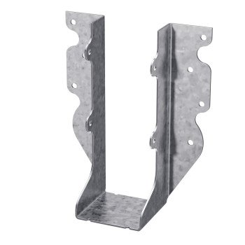 Simpson Strong-Tie U U26R Joist Hanger, 5-5/8 in H, 2 in D, 2-1/16 in W, Steel, Galvanized/Zinc, Face Mounting