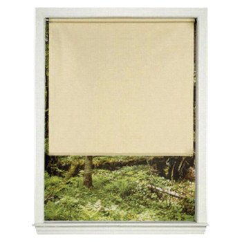 LEVOLOR SRSHWD3707803D Window Shade, 78 in L, 37 in W, 1-Ply, Vinyl, Cream