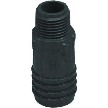 Boshart UPPIA-0510 Reducing Pipe Adapter, 1 x 1/2 in, Insert x MIP, Polypropylene