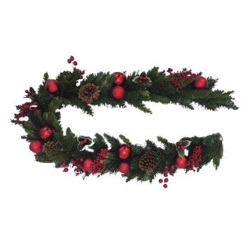 38602 GARLAND HOLLY BERRY 6FT 