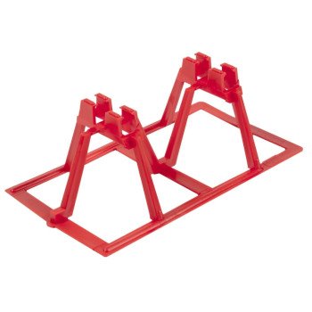 HERCULES Rebar Chair 928 Footer Stand, 3-3/4 in H, #4, #5 Rebar, Polypropylene