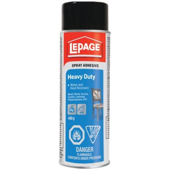 LePage 1726250 Spray Adhesive, Off White, 467.8 g Aerosol Can