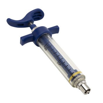 Neogen 9810 Syringe, 10 cc, Nylon, Blue