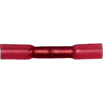 Calterm 65701 Butt Splice Connector, 600 V, Red