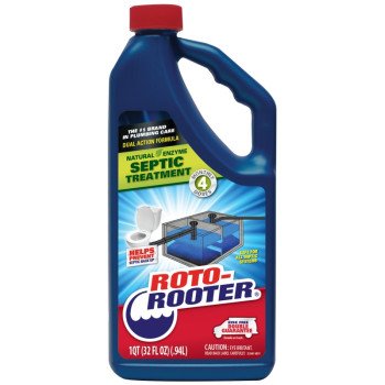 Roto-Rooter 351274 Septic Treatment, Liquid, Characteristic, 32 oz