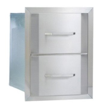 UI0491 DRAWER DBL STAINLESS   