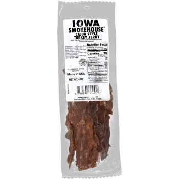 Iowa Smokehouse IS-T4O Turkey Jerky, Original, 4 oz