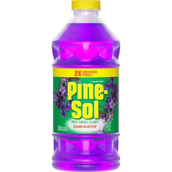 Pine-Sol 10041294601662 Multi-Surface Cleaner and Disinfectant, 40 oz, Bottle, Liquid, Lavender Clean