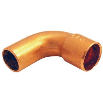 Elkhart Products 31400 Street Pipe Elbow, 1/2 in, Sweat x FTG, 90 deg Angle, Copper