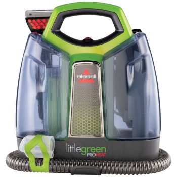 Bissell Little Green Max Pet Series 3857 Portable Carpet Cleaner, 32 oz Tank, 3 in W Cleaning Path