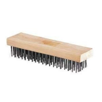 Richard 03254 Wire Brush, Carbon Steel Bristle, 1 in OAL