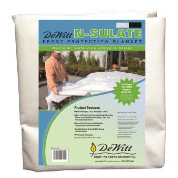 DeWitt NS12 N-Sulate, 12 ft L, 10 ft W, Polypropylene, White