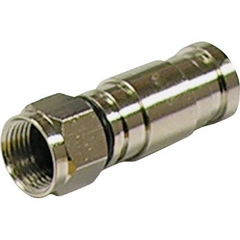 Gardner Bender F GDC-6CM Compression Connector, Nickel-Plated, Silver