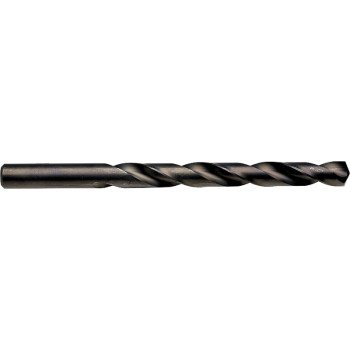 Irwin 67518 Jobber Drill Bit, 9/32 in Dia, 4-1/4 in OAL, Spiral Flute, 1-Flute, 9/32 in Dia Shank, Cylinder Shank