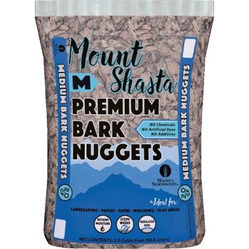 Waupaca Northwoods WMS03212 Mount Shasta Medium Bark, 2 cu-ft