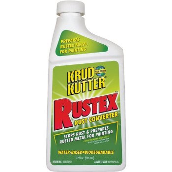 KRUD KUTTER RUSTEX RX326 Corrosion Inhibitor, Liquid, Mild, Light Green, 32 oz, Bottle