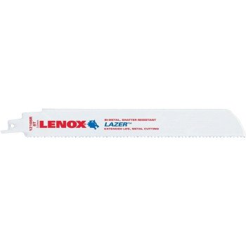 Lenox 2019412108R Reciprocating Saw Blade, 1 in W, 12 in L, 8 TPI