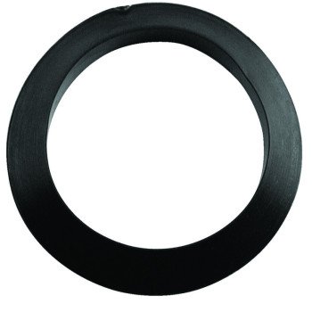 Danco 89170 Flush Valve Shank Washer, 2.35 in ID x 3.15 in OD Dia, Rubber, Black