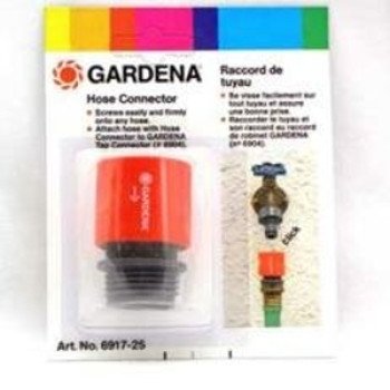 Gardena 6917 Hose Connector, Male, Plastic