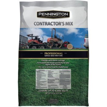 Pennington 100520263 Contractors Mix Grass Seed, 20 lb