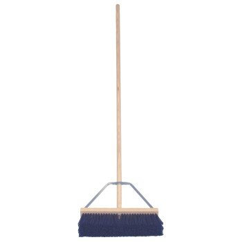 Birdwell 5015-3 Street/Barn Broom, 4-1/4 in L Trim, Polypropylene Bristle