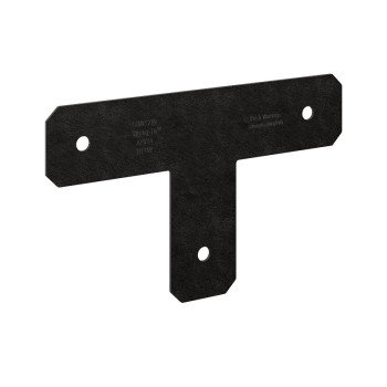 Simpson Strong-Tie APVT APVT4 Flat T-Strap, 13-1/2 in L, 3 in W, Steel, Powder-Coated/ZMAX