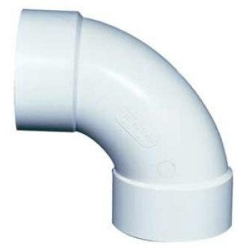 IPEX 040255 Pipe Elbow, 3 in, Hub, 90 deg Angle, PVC