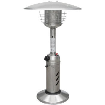 Seasonal Trends HPS-C-SS Portable Patio Heater, Liquid Propane or Butane Gas Only, Electric Ignition, 11000 Btu