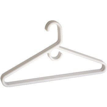 Merrick C8631A-SHW12 Tubular Hanger, Hunter/Navy Blue/White, Plastic