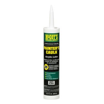 DAP 7079818705 Acrylic Latex Caulk, White, 10.1 oz