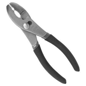 Vulcan PC916-21 Slip Joint Plier, 6 in OAL, 1 in Jaw Opening, Black/Blue Handle, Non-Slip Handle, 1 in W Jaw