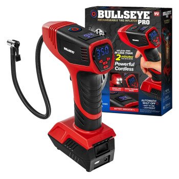 Bullseye Pro 9475 Portable Tire Inflator, 150 psi Pressure