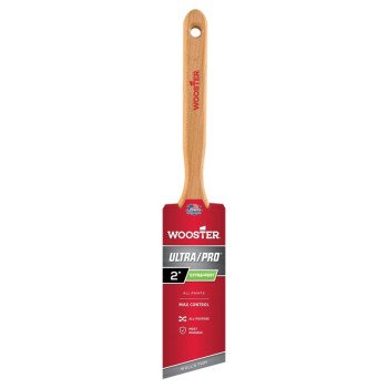 Wooster 4153-2 Paint Brush, 2 in W, 2-11/16 in L Bristle, Nylon Bristle, Sash Handle