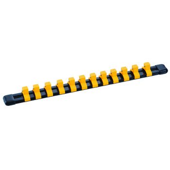 DEWALT DWMT75301OSP Socket Clip Rail, 12-Drive Clip, 12-7/32 in L, Aluminum