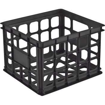 16929006 CRATE 15X13X10 BLACK 