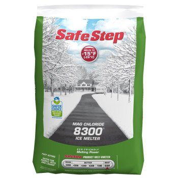 Safe Step 8300 53851 Ice Melter, Granular Crystal, Crystal, 50 lb Bag