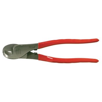 Crescent 0890CSJ Cable Cutter, 9-1/2 in OAL, Alloy Steel Jaw, Non-Slip Grip Handle, Red Handle